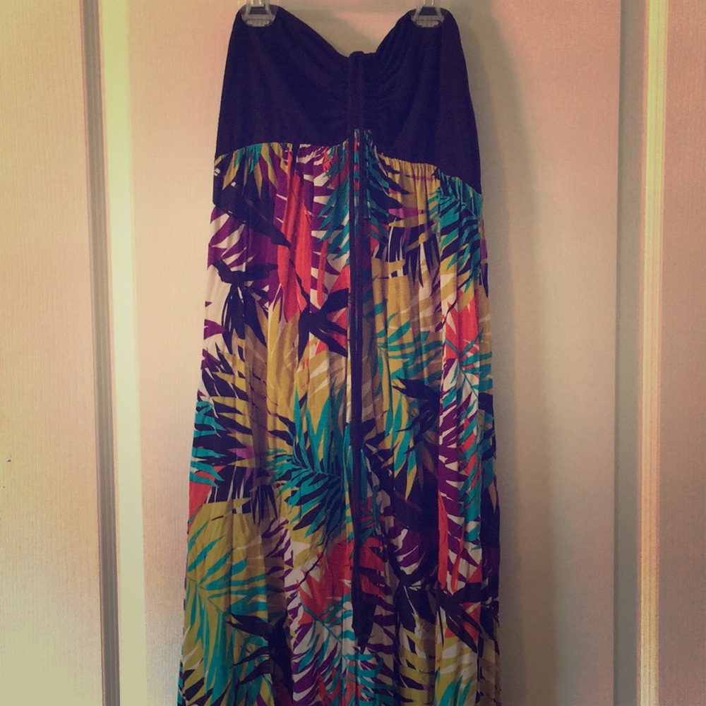 Floor length dress